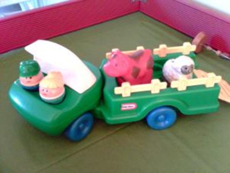 49: Little tikes farm truck