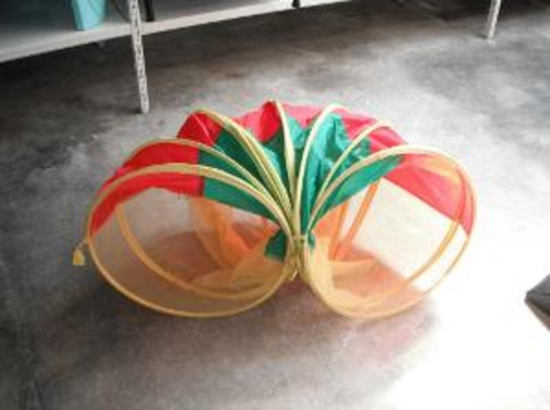 102: Red and Yellow Zig Zag Tunnel 