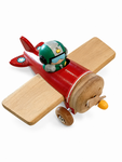 Wooden Red Plane