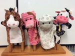FARM ANIMAL PUPPET SET