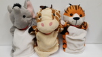 ZOO ANIMAL PUPPET SET