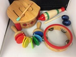 WOODEN PERCUSSION SET