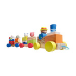 WOODEN STACKING TRAIN SET