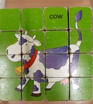 FARM ANIMAL BLOCK PUZZLE