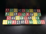 Alphabet / Number blocks
