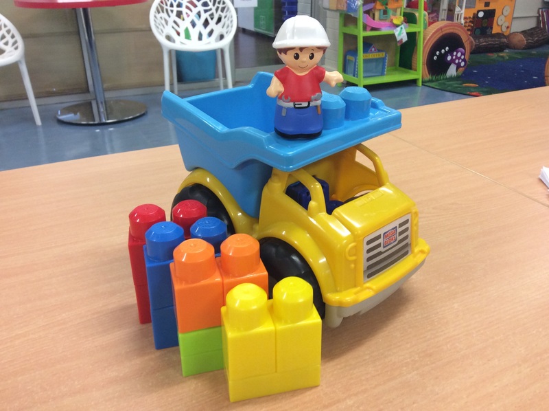 C3.027.3: MEGA BLOCKS FIRST BUILDERS DUMP TRUCK