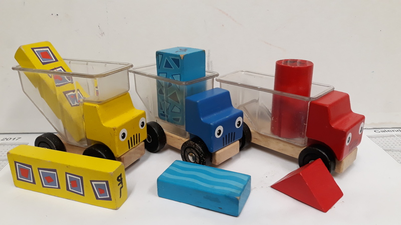 E2.925.4: Wooden Trucks and Blocks