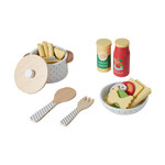 Wooden Pasta Bowl Set