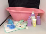 Baby bath and accessories 