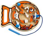 Hape Go Fish Magnetic Marble Wooden Maze