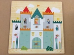 Wooden Layered Castle Puzzle