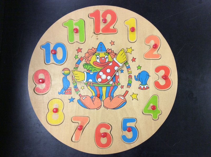 C201426: Clown Clock Puzzle