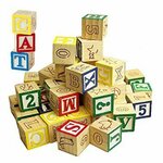 Alphabet / Number Wooden Blocks