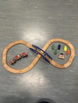 Wooden Train Set
