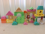 WOODEN CASTLE BLOCK SET