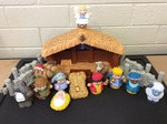 Little People Nativity Scene