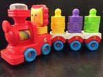 Fisher-Price Little Stackers Lion Locomotive