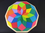 Wooden Mandala Puzzle