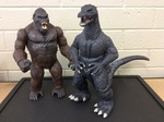 Godzilla and Kong