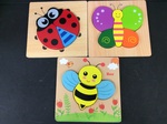 Ladybug, Butterfly & Bee Puzzles