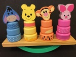 Winnie The Poo Wooden Balance Blocks