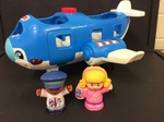 Little People Travel Together Airplane