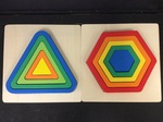 RAINBOW SHAPE PUZZLES