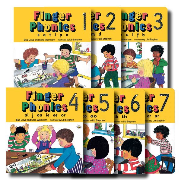 E3.090.1: FINGER PHONICS BOOKS SET