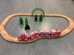 Wooden Train Set