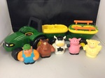 John Deere Farm Hayride Playset