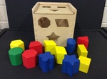 C1.483.9: WOODEN ACTIVITY CUBE