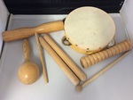 WOODEN MUSIC SET