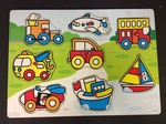 VEHICLE PEG PUZZLE