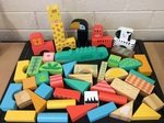 Wooden Jungle Block Set