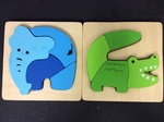 WOODEN ANIMALS PUZZLES