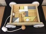 PULL ALONG WAGON WITH BLOCKS