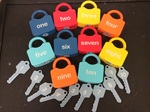 Number Learning Locks