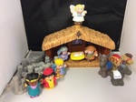 Little People Nativity Scene