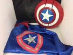 E2.978.23: Captain America Cape and Shield