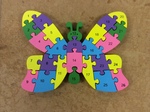 ALPHABET/NUMBER BUTTERFLY JIGSAW