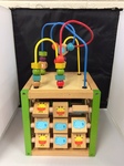 WOODEN ACTIVITY CUBE