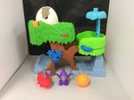 LITTLE PEOPLE HATCH AND SLIDE PLAYSET