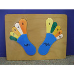 FEET COUNTING/LEARNING PUZZLE