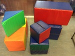 LARGE SOFT FOAM BUILD A TOWER BLOCK SET