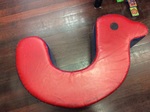 LARGE FOAM RED DUCK