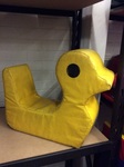 SMALL SOFT FOAM DUCK