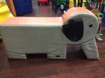 LARGE SOFT FOAM ELEPHANT
