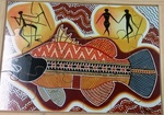 ABORIGINAL PRINT FISH (BARRA) PUZZLE