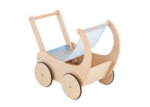WOODEN DOLL PRAM