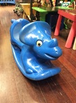 TRICERATOPS BLUE ROCKER